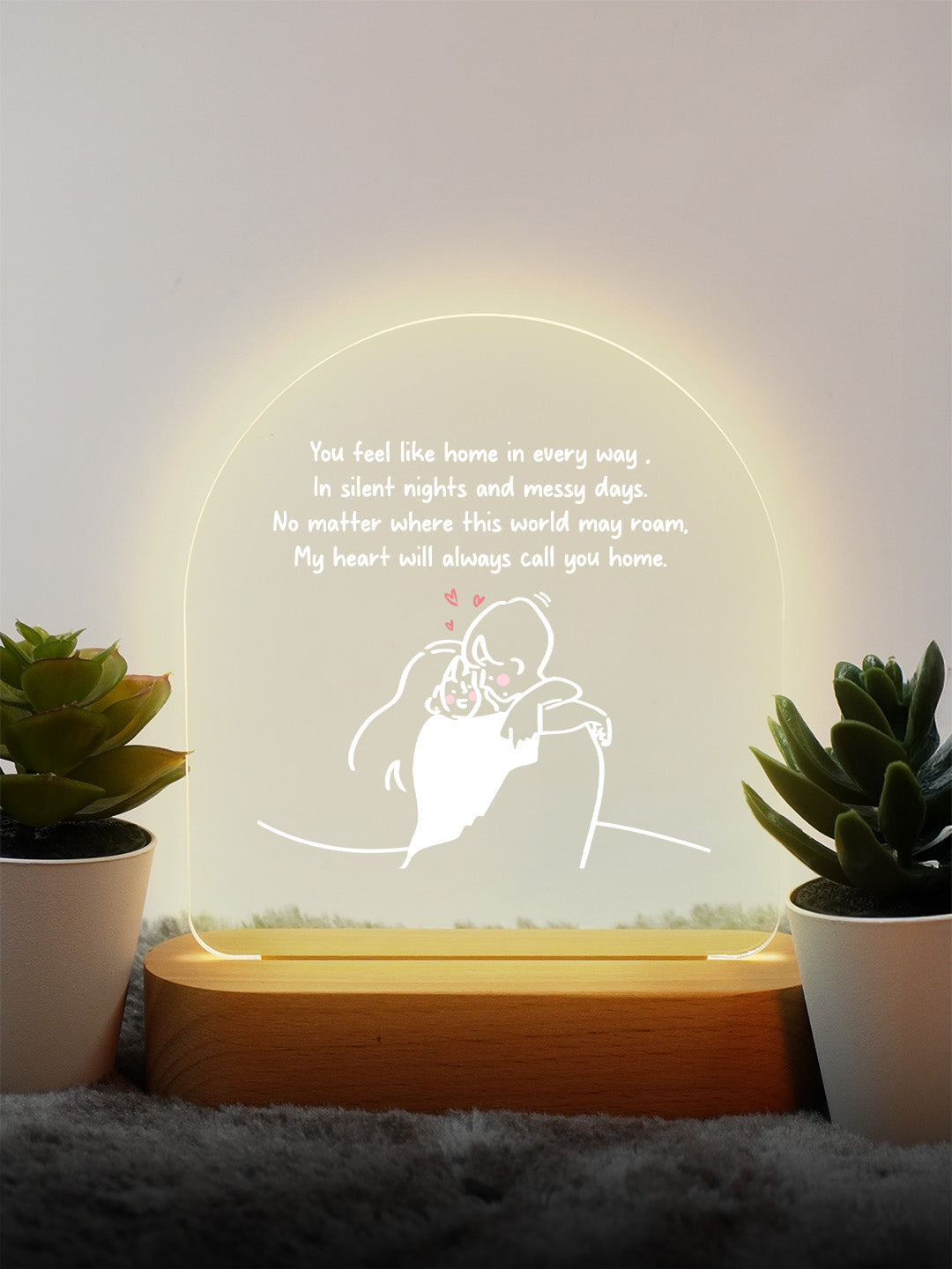 Unbreakable Bond LED Acrylic Frame