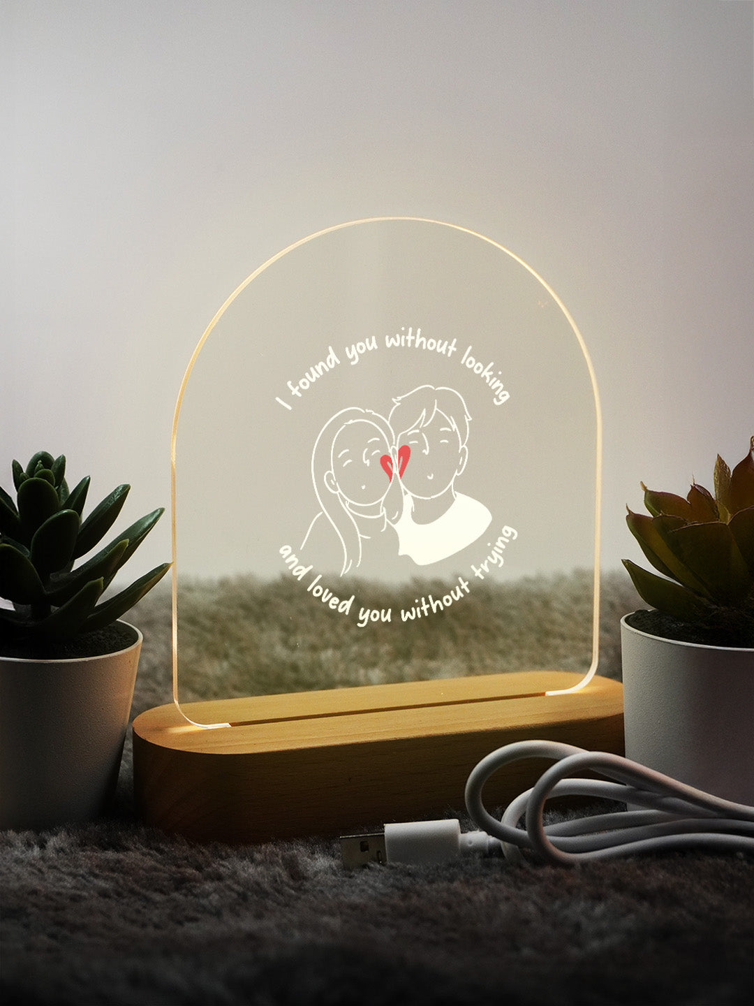 Soulmate LED Acrylic Frame