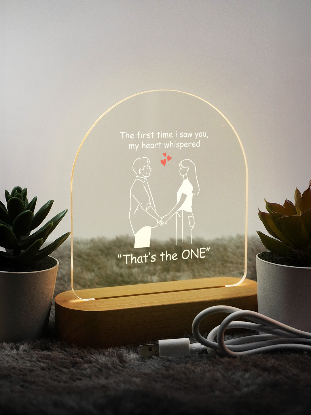 Captured in Love LED Frame